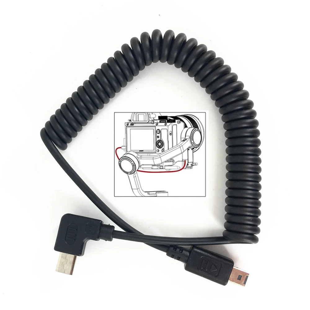 DSLR 카메라용 멀티 카메라 제어 케이블, 마이크로 USB to DC2, ZHIYUN WEEBILL-S 크레인 2, 니콘 ..