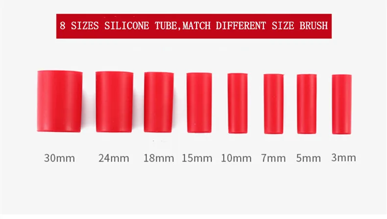 silicone tube ZOREYA электрическая щетка для макияжа, профессиональный инструмент для мытья макияжа, эффективная Чистящая щеткой машина, 10 секунд - Handle Color: silicone tube