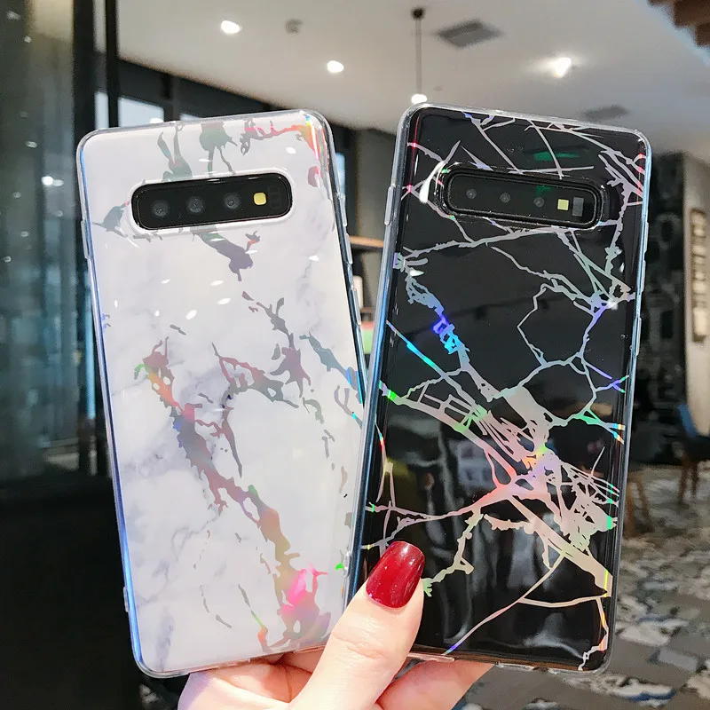 Мягкий мраморный чехол для Samsung Note 10 9 8 S10 Lite Plus S10E S8 S9 S7 силиконовый задний бампер