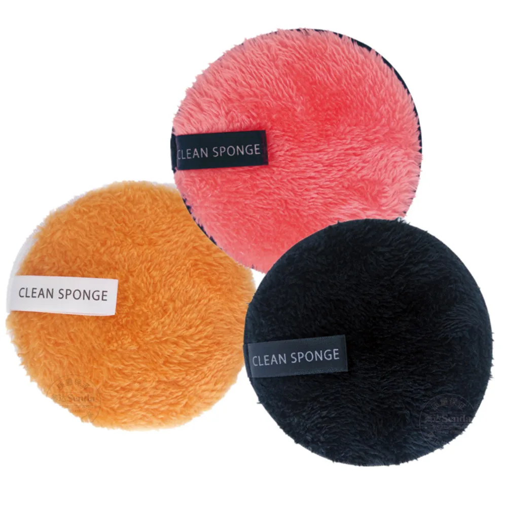 

1Pcs Microfiber Cloth Pads Facial Makeup Remover Puff Face Cleansing Towel Reusable Cotton Double Layer Nail Art Cleaning Wipe