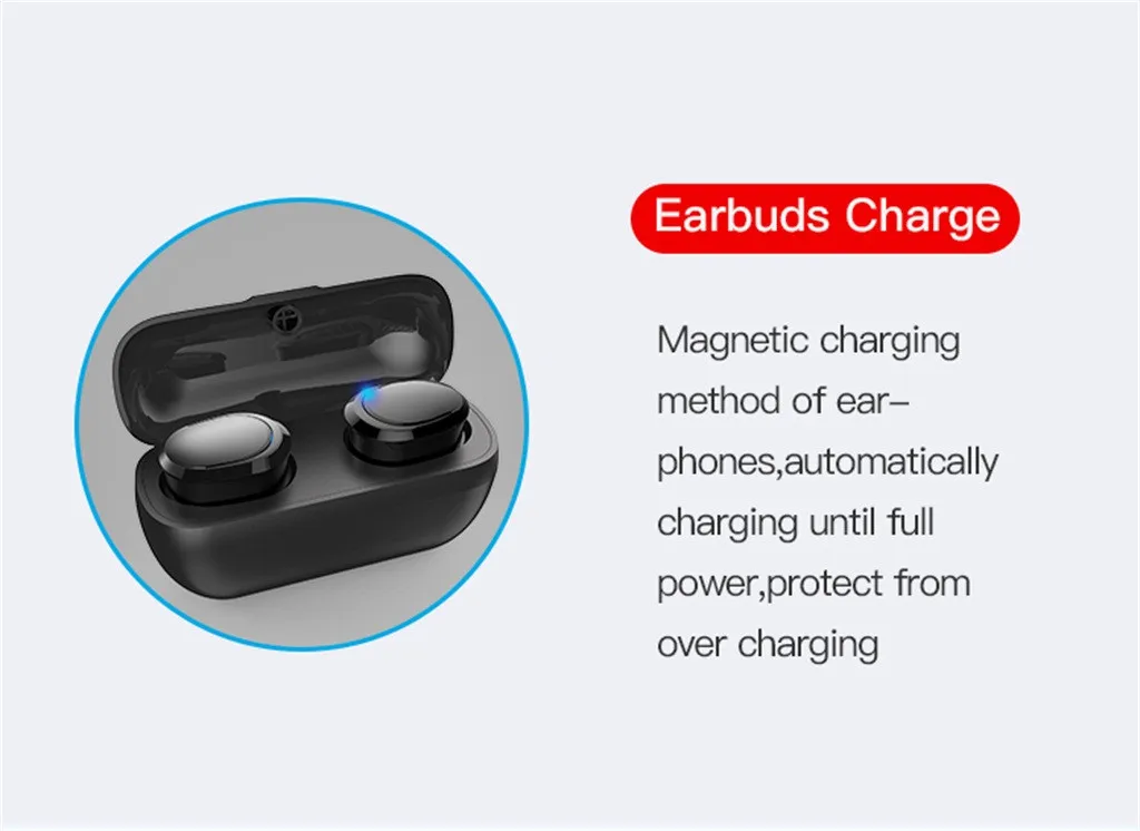 Беспроводные наушники Bluetooth 5,0, гарнитура TWS, мини-наушники, стерео наушники с откидной крышкой, два наушника, интеллектуальное шумоподавление