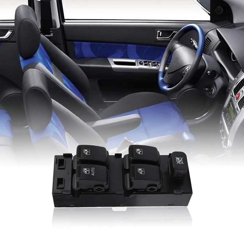 

Front Left Master Electric Power Window Control Switch Driver Side for Hyundai Getz 2005 93570-1C110