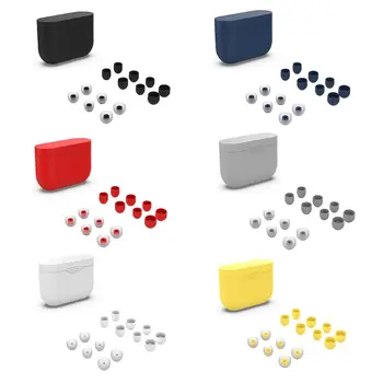 

1Set Silicone Protective Case Full Cover Earbuds Cover Earplug Protective Cover Skin Earpiece Replacement for Sony Earphone