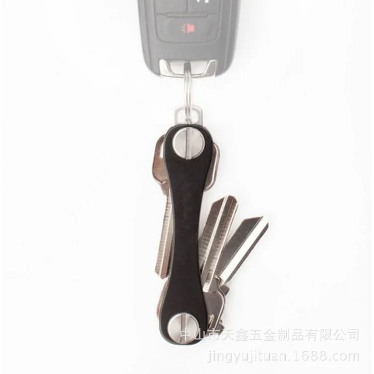 Расширенное издание горячие продажи-KeySmart авиационный алюминиевый ключ хранения включение расширяющиеся аксессуары блистерная упаковка сувениры
