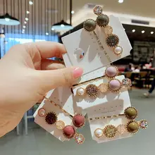 2 шт./компл. Ретро заколки для волос Чистая красная карта волос головной убор заколка для волос хрустальные аксессуары для волос аксессуары для свадебной прически