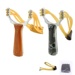 Fronde de Camouflage EDC avec bande en caoutchouc, 1 pièce, pour l'extérieur, ne fait pas mal, jeu, jouets, outils de tir pour la chasse 