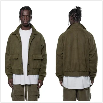 

Arnodefrance Jacket Men Women Streetwear Hip Hop High Quality Do Old Arnodefrance Cargo Washed Bomber Jackets Coat