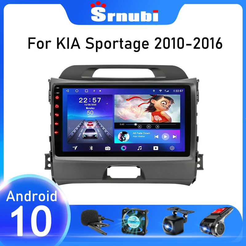 PROD 1005001501729026 Srnubi Android 10 2 din Car Radio Multimedia RDS
DSP IPS Video Player For KIA Sportage3 2010-2016 GPS Navigation
Autoradio DVD