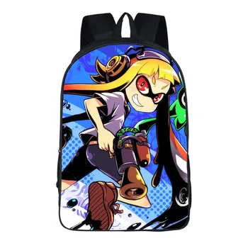 

2020 Splatoon Backpacks Colorful School Bags For Teenagers Bookbag Boys Mochila Kids Schoolbag Casual Student Best School Gifts