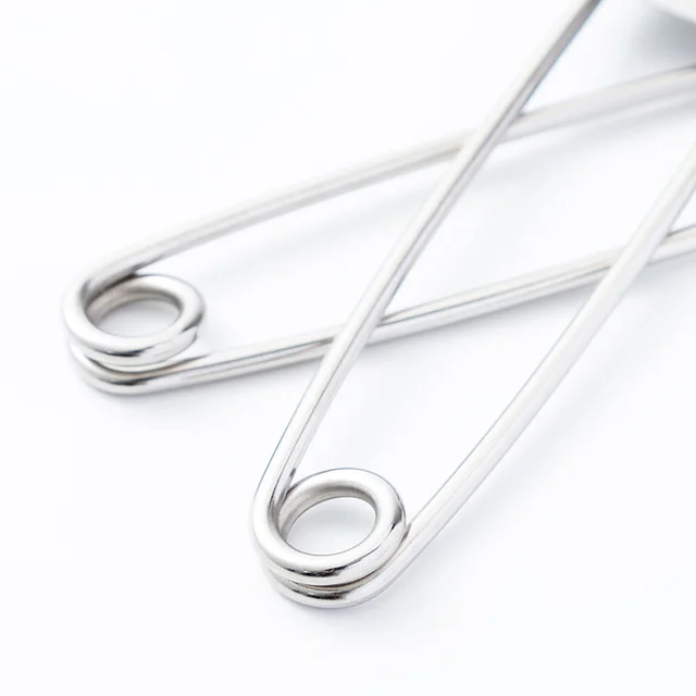 7pcs Safety Pins Extra Large Pins Stainless Steel Clasp For Scarf Blankets  Skirts Kilts Knitted Fabric Crafts - Pins & Pincushions - AliExpress