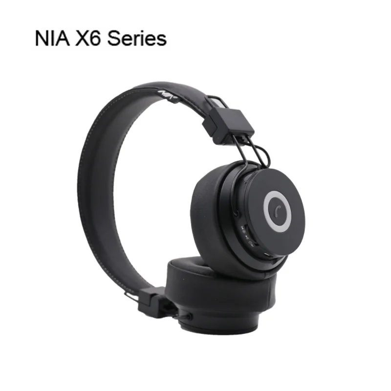 Новая версия стереонаушников Bluetooth оригинальная гарнитура NIA X6 наушники с