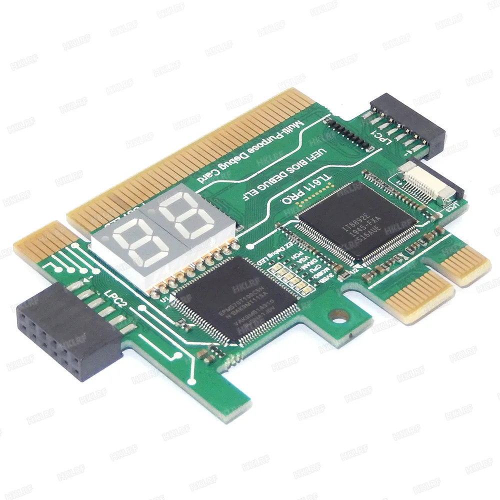 Универсальный ноутбук и ПК PCI PCI-E mini PCI-E LPC материнская плата диагностический тестовый анализатор тестовые er отладочные карты для настольного ноутбука