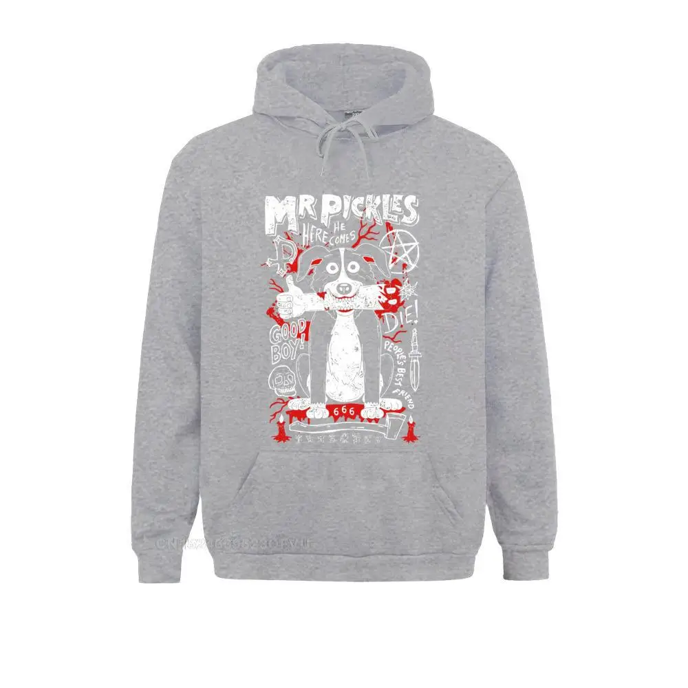 FamilyCrazy Long Sleeve Hoodies Summer Plain Clothes Man Sweatshirts 24335 Drop Shipping 24335 grey