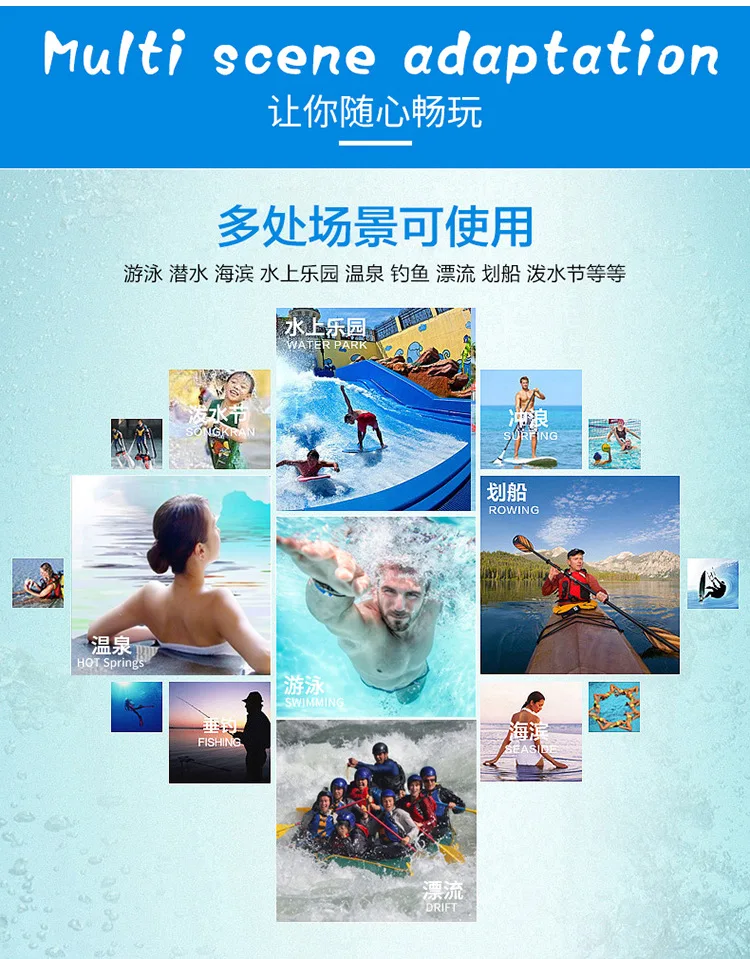 Воздушная сумка, водонепроницаемая сумка для дайвинга, ПВХ, чехол для сотового телефона, Пляжная, для плавания, рафтинг, сенсорный экран, прозрачный, водонепроницаемый, для мобильного телефона