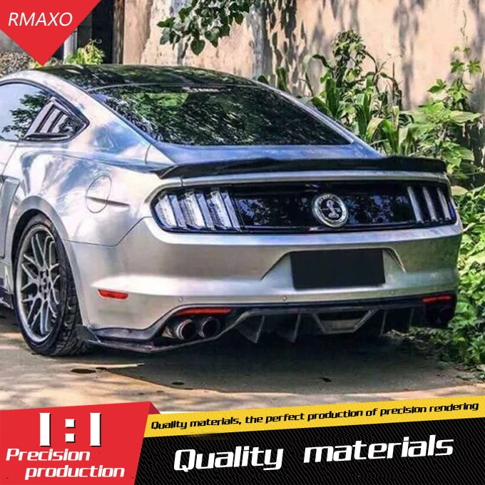 Спойлер для Mustang 2015-2018 заднее крыло автомобиля из АБС-пластика задний спойлер