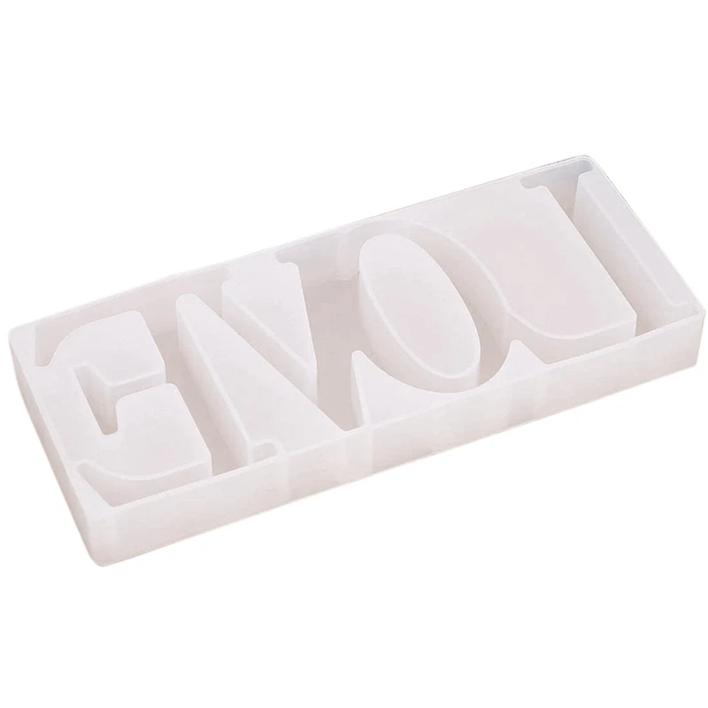 Love Silicone Molds Resin Word Mold for Epoxy Resin DIY Table