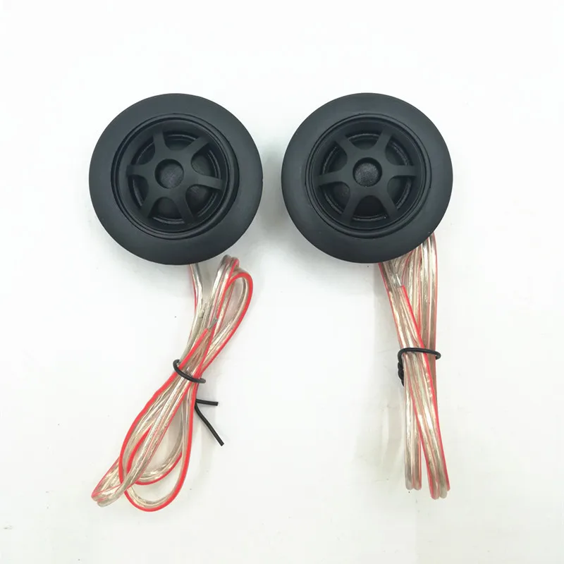 Áudio do Carro Porta da Frente Filme de Seda Polegada Modificado Alto-falante Bala Capa Poeira Cúpula Tweeter Alto Baixo Conjunto 6.5 12v 120w 16 Automóveis e motos