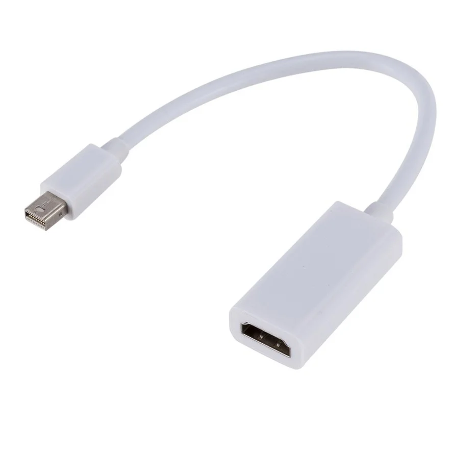 HDMI to AV Adapter Mini Display Port DP Male to HDMI-compatible Female Adapter Converter Cable For Apple Mac Macbook Pro Air Laptop