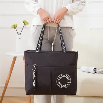 

High Quality Waterproof Folding Closet Organizer Portable Clothes Storage Bag Organizer For Travel Quilt Blanket Bag Organizer