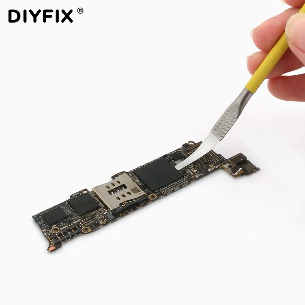 DIYFIX 5 в 1 IC чип ремонт тонкий нож инструмент BGA процессор Прай удалитель для iPhone процессоров NAND Flash материнская плата инструмент для ремонта