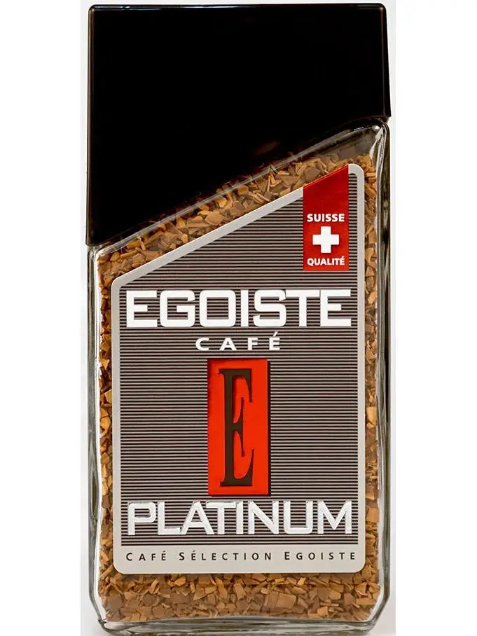 Кофе Egoiste &quotPlatinum" растворимый 100 гр | Продукты