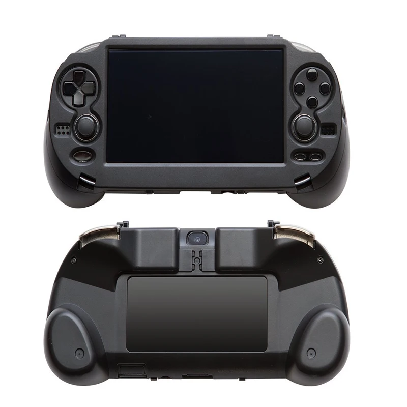 

Frosted Hand Grip Joypad Stand Case with L2 R2 Trigger Button For PSV 1000 PS VITA PSV1000 1000 Game Console