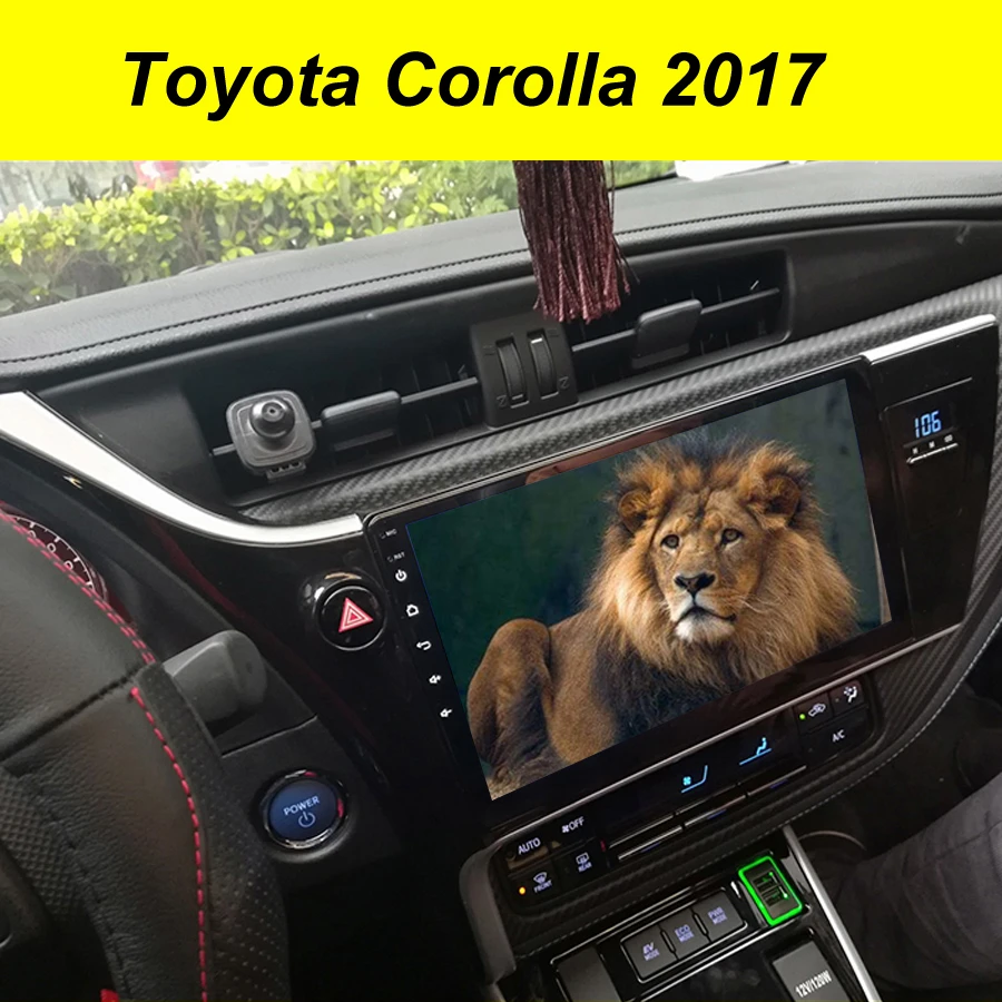 Автомобильный мультимедийный плеер 64 ГБ Android 10 2Din GPS для Toyota Corolla 2017 Auris Авторадио
