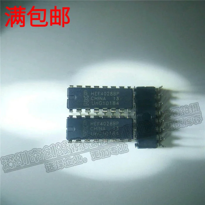

10 шт./лот HEF4028BP DIP-16