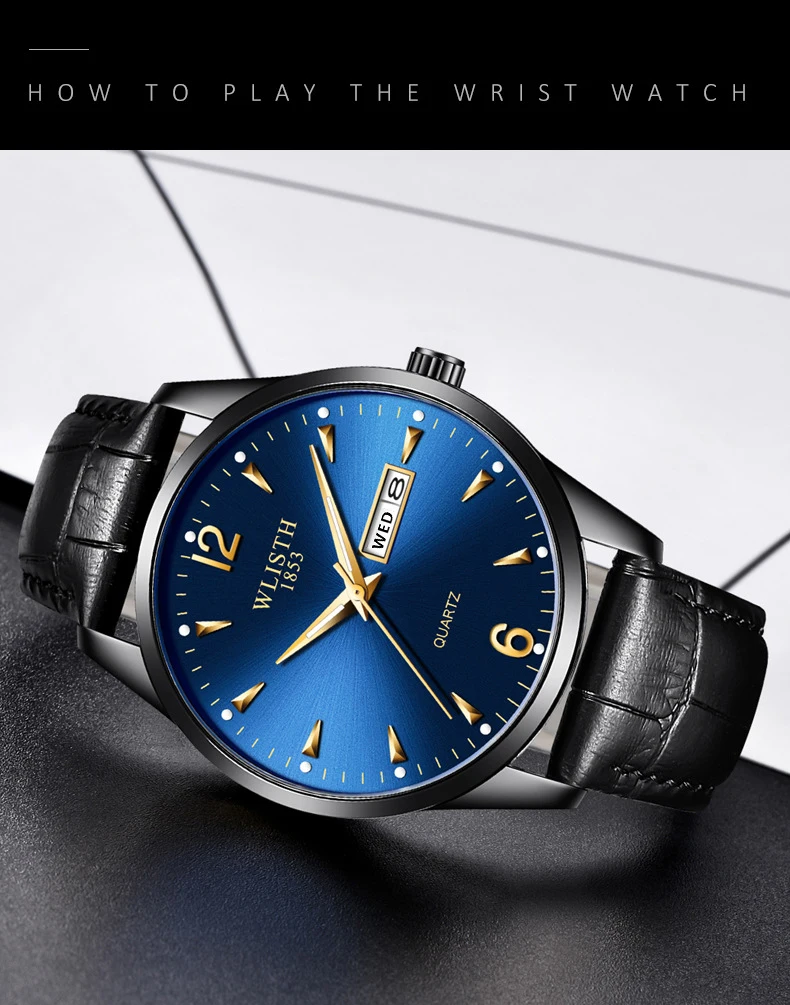 Брендовые военные модные мужские часы, роскошные часы с кожаным ремешком, аналоговые светящиеся кварцевые мужские наручные часы Relogio Masculino