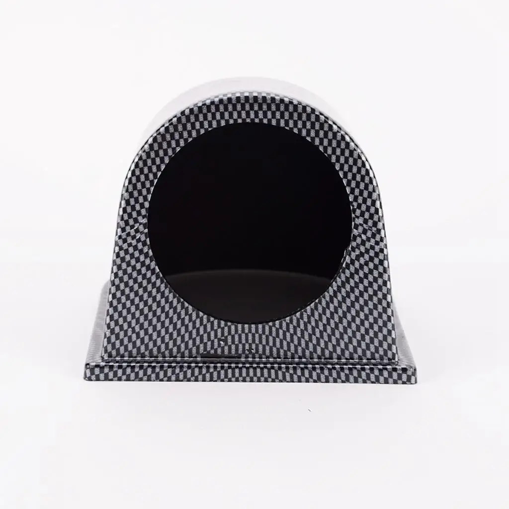Carbon 2'' 52mm Car Motorcycle Universal Single Dash Gauge Pod Mount Holder Side