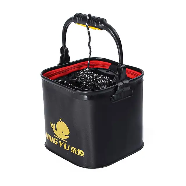 다기능 접이식 낚시 양동이