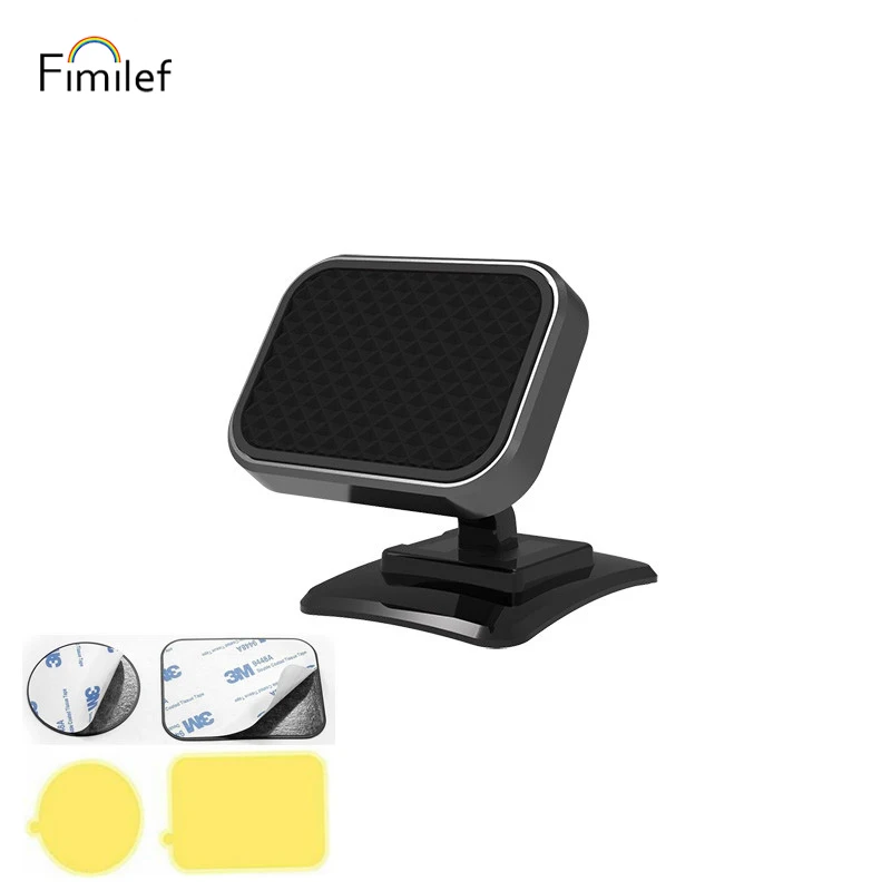  Universal Magnetic Car Phone Holder 3M Stick Car Dashboard Mount Stand 360 Degree Magnet Mount Mobi