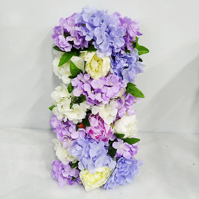 Flor de seda Искусственный для bodas camino hartencia peonia rosa flor para boda arco cuadrado Pabellón esquinas Flores d | Дом