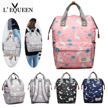 

LEQUEEN Mommy Diaper Bag Baby Bag Mummy Carriage Backpack Mother Changing Bag Maternity Care Stroller Nappy Nursing Backpack