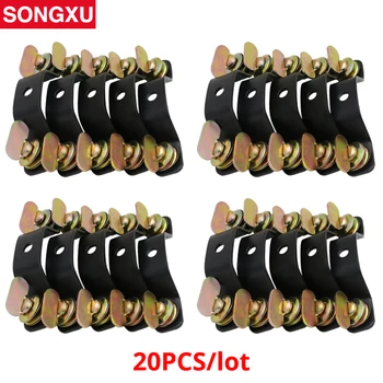 

20pcs/lot Aluminum Alloy Omega Hang Clamp Lock Bracket Fast Lock for Stage Moving Head Light Hang Clamp Hook Connector/SX-AC024