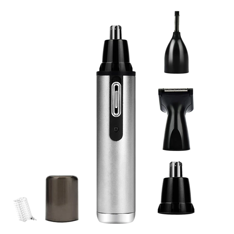 

Nose Hair Trimmer For Men Eyebrown Trimmer Professional Ear And Nose Hair Trimmer Clippers Removal Rehargeable Beard Shaver Wet