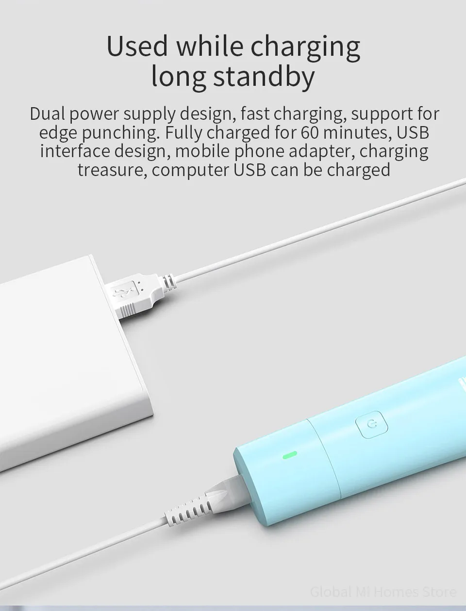Xiaomi Youpin RUSHAN детская Парикмахерская Супер тишина ребенок и ребенок бритья фетальный волос артефакт новорожденный зарядка толкатель