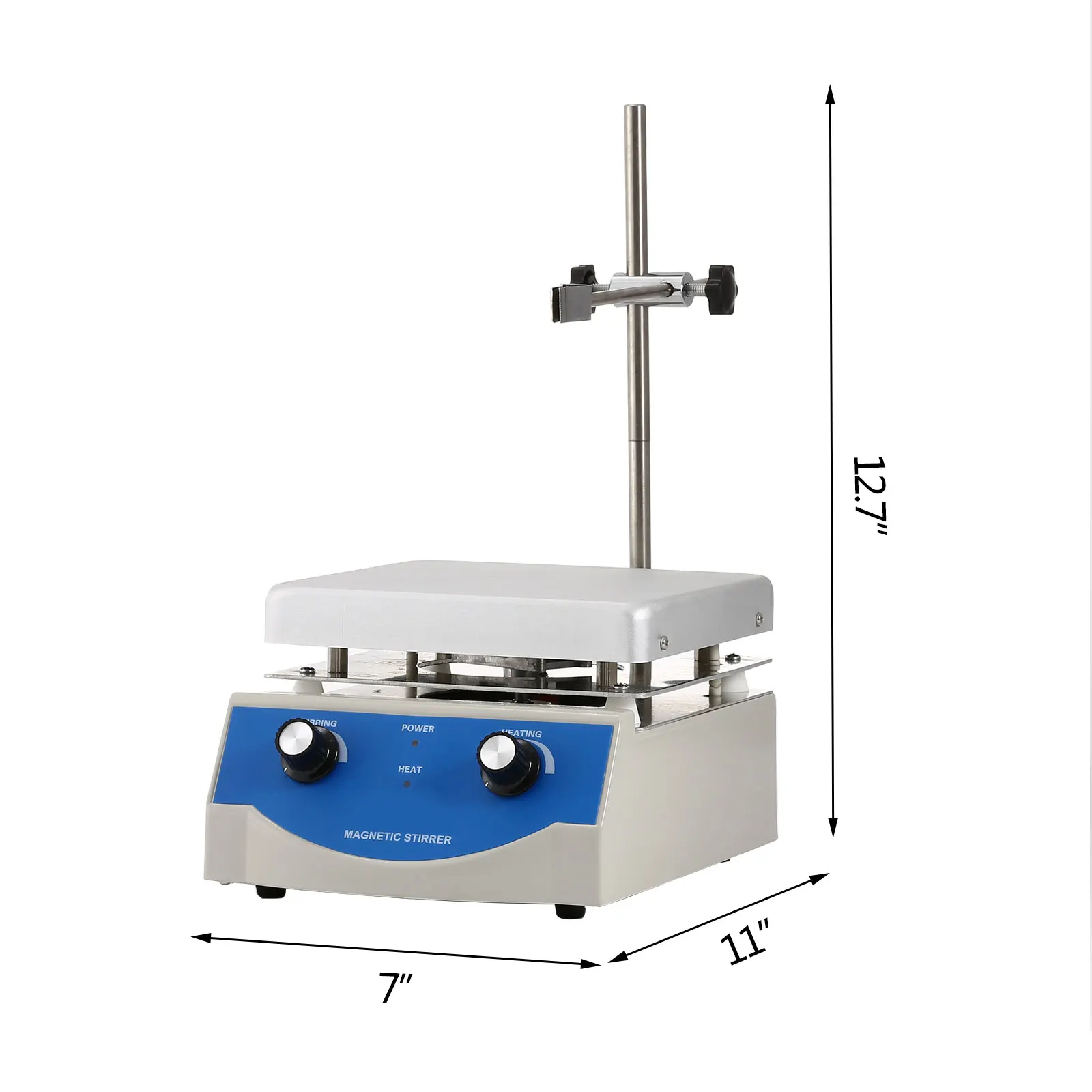 1000ML 3000ML Electric Magnetic Stirrer Hot Plate Vortex Mixer Shaker With Stir Bar Medical Bioloicgal Chemical Laboratory magnetic stirrer vortex mixer