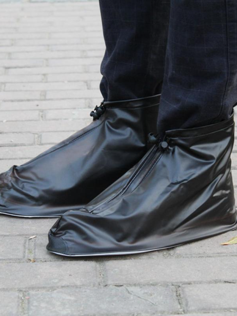 Shoe Covers Women Men Unisex Waterproof Protector Shoes Boot Cover Rain High-Top Anti-Slip Shoe Cover