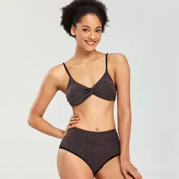 

Sexy 2020 Bikini Swimsuit Women Swimwear Comfortable fabric mid-rise split swimsuit Summer Party essential Swimming Suit