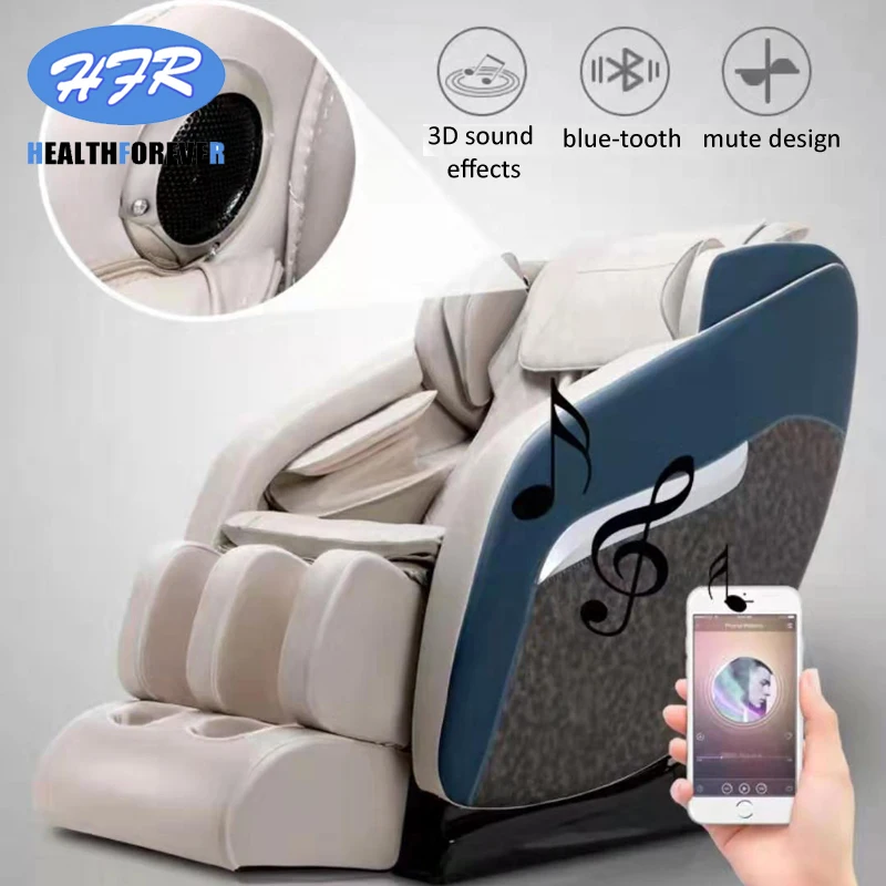 Home full automatic space luxury multifunctional new small electric old man sofa full body 4D cheap zero gravity massage chair