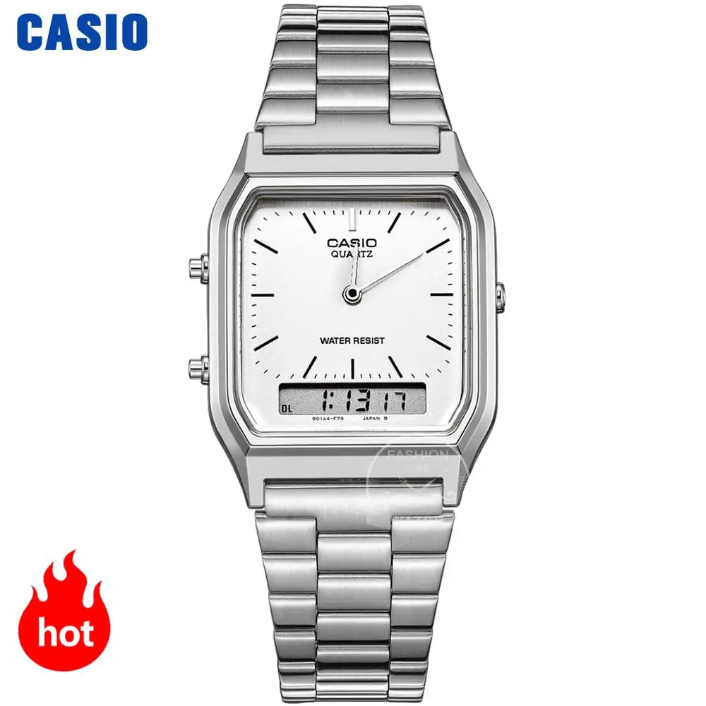 мужские Casio часы женские наручные лучший бренд класса люкс двойной дисплей