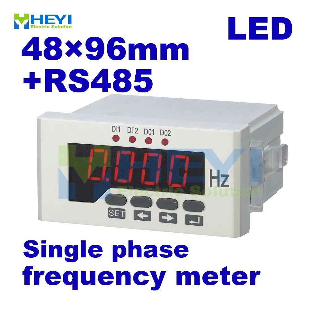

LED digital Frequency hz meter 48mm*96mm single phase digital frequency meters with RS485 communication