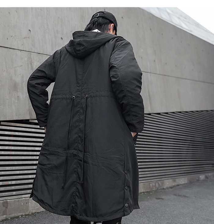 Winter Jacket Men Thick Windbreaker Coats Man Harajuku