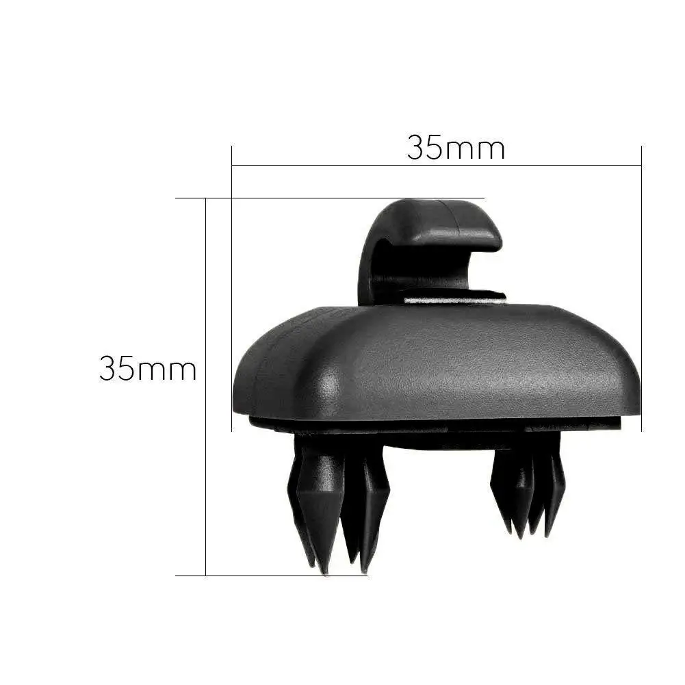 2-Pack солнцезащитный щиток для салона крюк зажим кронштейн прочный автомобильный солнцезащитный козырек зажим три цвета
