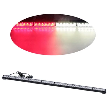 

48 LED Led Warning Light Bar Car Truck Led Fireman Police Flashing Light Driving Traffic Advisor Safety Car Strobe Light Bar
