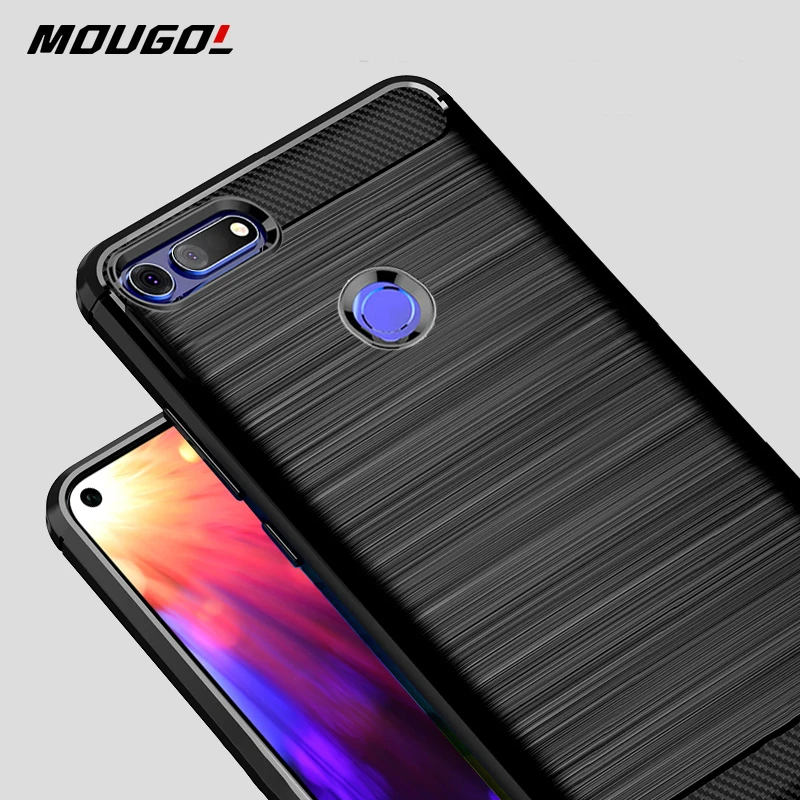 

For Honor View 20 Case Carbon Fiber Cover 360 Full Protection Phone Case On For huawei Honor V20 View20 Cover Shockproof Bumper