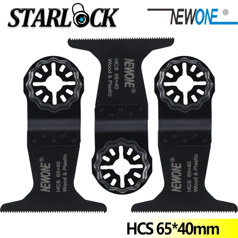 NEWONE Starlock HCS 65*40mm Oscillating Blades Cut Wood/PVC for