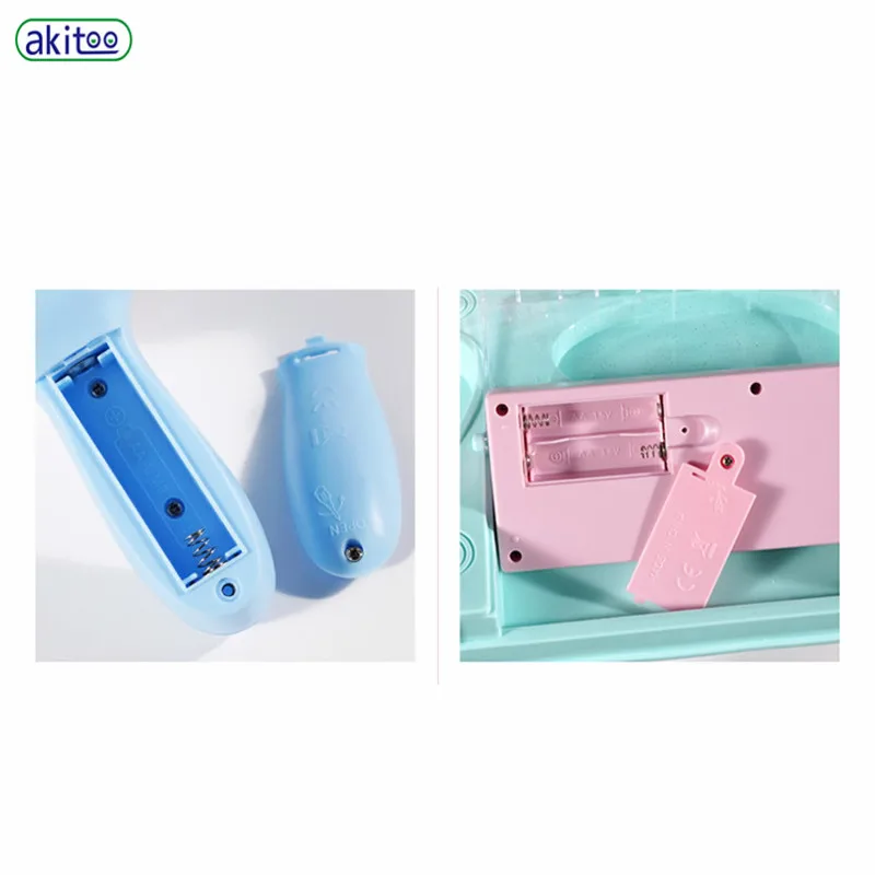  akitoo Girl Dresser Set Princess Dressing Table Girl Cosmetics Kids Makeup Case Child Toy Hair Drye