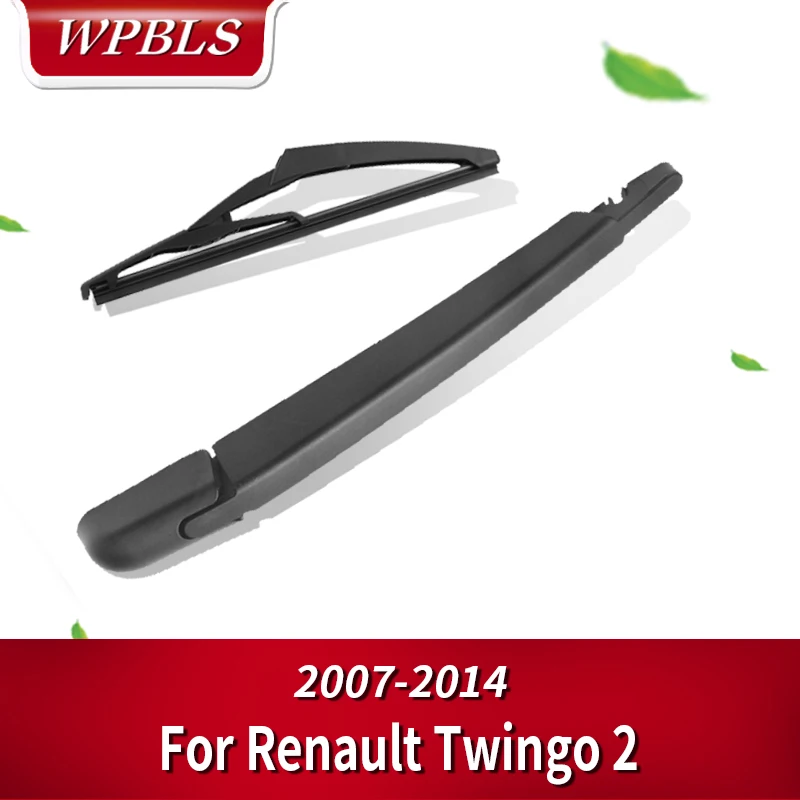 WPBLS Rear Wiper & Arm for Renault Twingo 2 2007 2008 2009 2010 2011